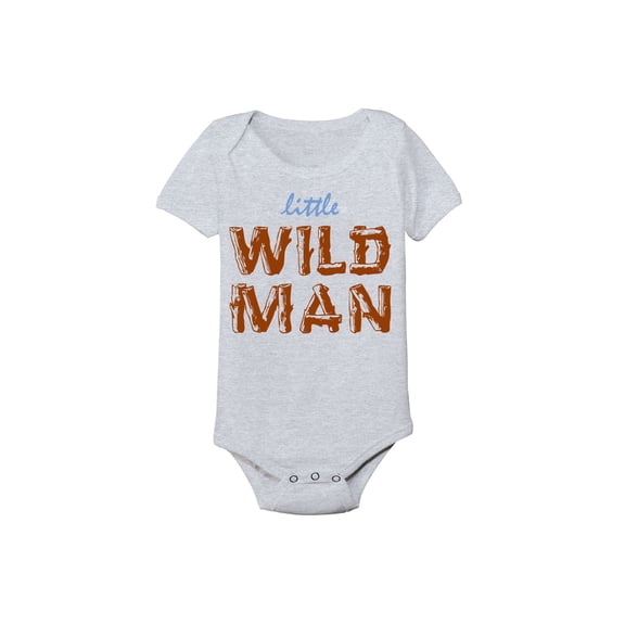 Instant Message - Little Wild Man - Infant Baby One Piece