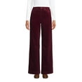 thumbnail image 3 of Lands' End Women's High Rise Wide Leg Corduroy Pants, 3 of 3