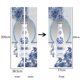 thumbnail image 4 of (77x200cmStyle A)Door Sticker Trompe l'oeil Effect 3D Interior PVC Wall Stickers for Decoration Wall Living Room Kitchen Bedroom Bathroom Wallpaper, 4 of 5