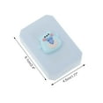 thumbnail image 3 of Unique Bargains 1 Set Contact Lens Case Contact Lens Container Contact Lens Carrier Bears Pattern 1.77"x2.48"x1.1" Blue, 3 of 5