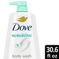 thumbnail image 3 of Dove Body Wash with Pump Sensitive Skin, 30.6 fl oz, 3 of 13