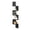Black, variant on Corner Shelf Wall Mount 5-Tier Floating Corner Bookshelf Plant Shelf for Bedroom Living Room Bathroom Home Office White