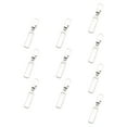thumbnail image 1 of GUOOL 10pcs Metal Zipper Heads Replacement Repair Sewing Accessories Fixing Handle Argent, 1 of 9