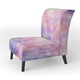 thumbnail image 3 of Designart "Colorful Fluid Ombre Ii" Upholstered Traditional Accent Chair and Landscape & Nature Arm Chair - Multiple Color & Pattern, 3 of 7