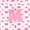 Pink M, variant on jejeloiu Pink Bow Monogram A Full Size Sheets For Girls,Cute Flower Accent Initial Bed Sheets For Kids,4 Pieces