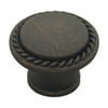 Liberty 30mm Rope Edged Knob, Available in Multiple Colors