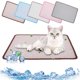 thumbnail image 1 of Alfombra de refriego de Ice Silk para perros y gatos - Alfombra refrescante lavable para cama, sofá, asiento de coche, suelo - 30x30cm, 1 of 3