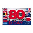 thumbnail image 1 of Del 80.º Aniversario Día D Decoraciones 5 Pies X 3 2 para, 1 of 10
