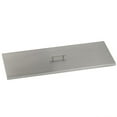thumbnail image 4 of American Fireglass Rectangular Stainless Steel Fire Pit Cover, 4 of 5