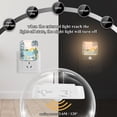thumbnail image 4 of Yayeee LED Night Lights with Motion Detectors Auto Dusk to Dawn Light Sensors, 2 Pack, Boho Style Sun, 4 of 7