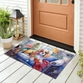 thumbnail image 3 of Watercolor Hello Winter Cavalier King Charles Spaniel Chill Christmas Welcome Doormat Dog Lover Gifts Indoor Outdoor Welcome Mat - 00016, 3 of 5