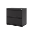 thumbnail image 4 of Hirsh Pro 30 Inch Wide 2 Drawer Metal Lateral File Cabinet for Home and Office, Holds Letter, Legal and A4 Hanging Folders, Black, 4 of 7