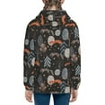 thumbnail image 6 of Rocae Fox In The Forest for Zip Up Hoodies for Teen Sweatshirt with Hood-Medium, 6 of 6