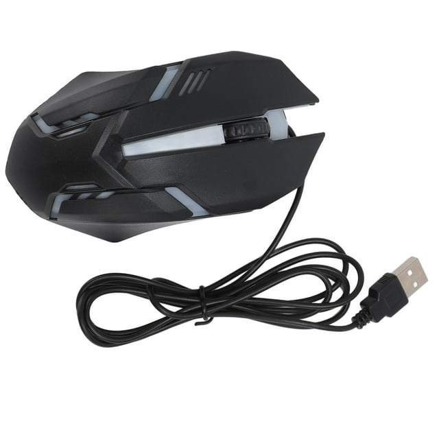 Wired Gaming Mouse, Lightweight RGB Game Mouse High Accuracy 3 Keys For Business Work For Laptop