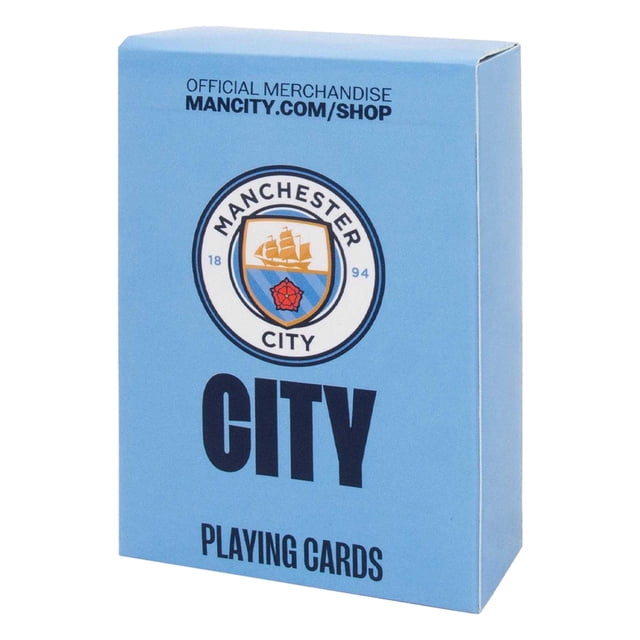 Manchester City Jeu de Cartes à Jouer Blason FC