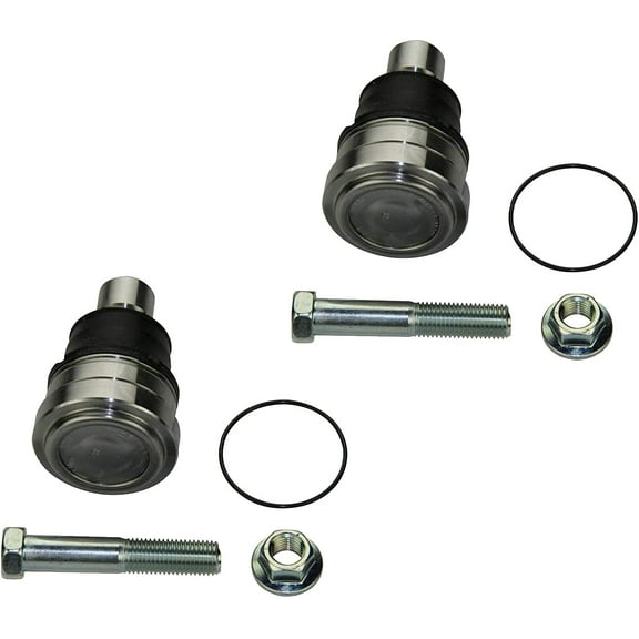 Detroit Axle - Front 2pc Ball Joints for 11-18 Ford Fiesta, 11-14 Mazda 2, Lower Ball Joints Assembly 2011 2012 2013 2014 2015 2016 2017 2018 Replacement