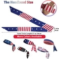 thumbnail image 2 of MEICHEN 4th of July American Flag Headband for Women and Men Patriotic Sweatbands 250th Anniversary Independence Day Accessories, 2 of 4