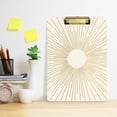 thumbnail image 2 of FORMRS Acrylic Clipboard with Low Profile Clip Standard A4 Letter Size, 12.5" x 9", Sunshine, 2 of 8