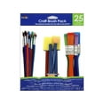 thumbnail image 1 of Plaid Craft Paint Brush Set, Set of 25, 1 of 5