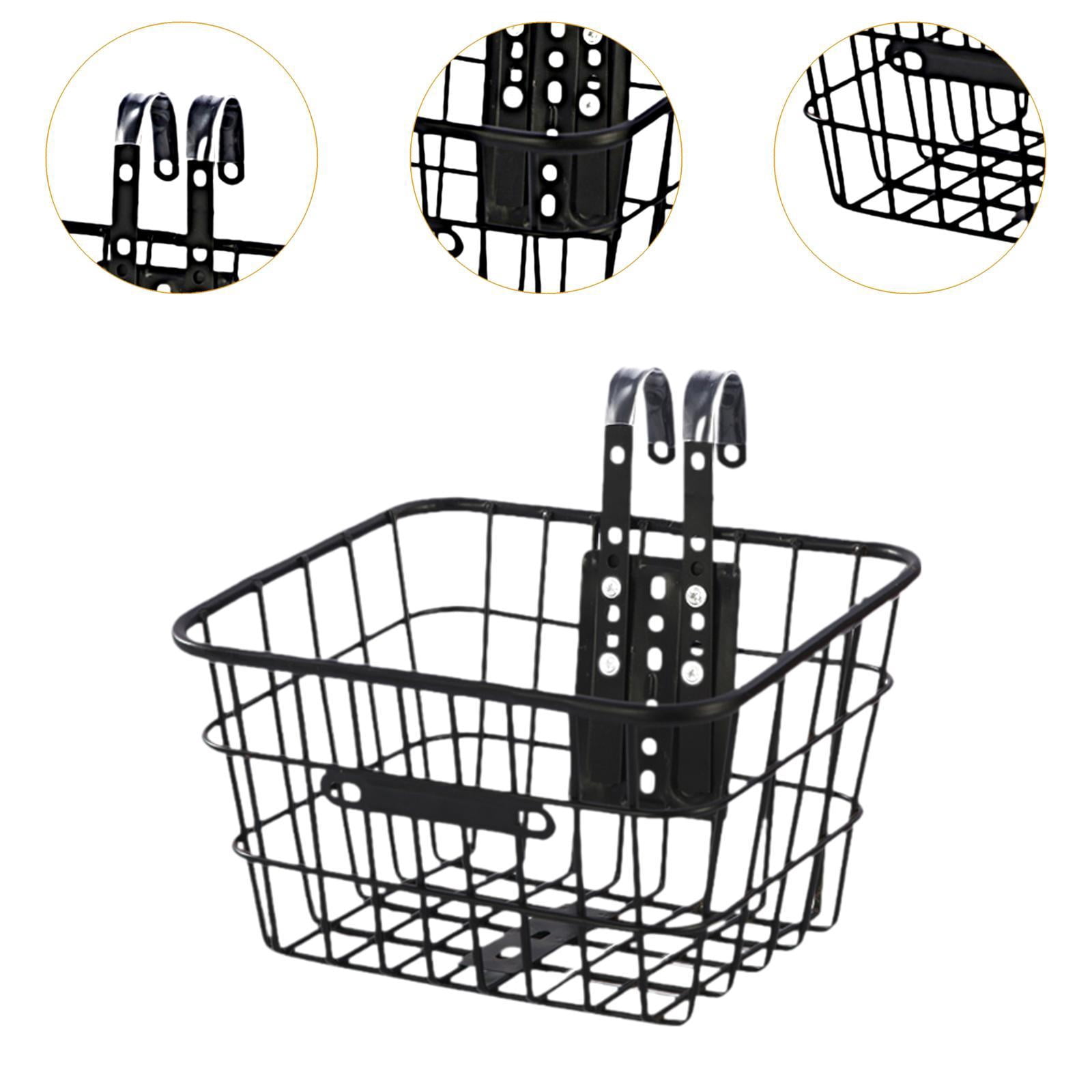 harayaa Children Bicycle Basket Front Kids Bike Basket, Universal, Replace Part, Easy to L Hook Mount