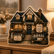 Personalized Home Sweet Home Wooden Block, Custom Family Name House Decor, New Home Gift, Housewarming Gift, Family Keepsake