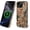 Dark Embroidery Flower, variant on Magnetic Phone Case for iPhone 17, Compatible with MagSafe, Durable 2 Layers Full Covered Shockproof Protective Cover-Lemon Flower Collage