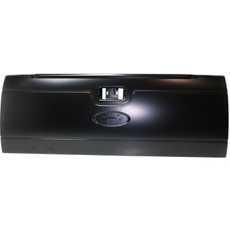 Passenger Side Headlight Door For 1980-1986 Ford F150 - Chrome/Black Finish (Action Crash)