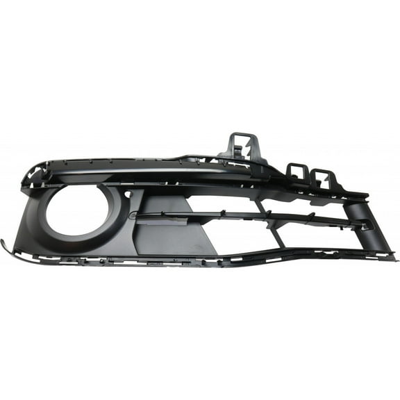 For BMW 340i/340i xDrive 2016 2017 2018 Fog Light Trim Passenger Side | Textured Black | With Fog Light Type Sport Line | Replacement For BM1039182 | 51117396888