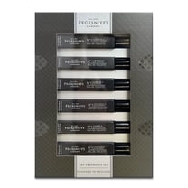 Pecksniff’s Men’s Essentials Fragrance Gift Set – 6x10 ml Eau de Toilette Collection – Luxury Mini Cologne Sampler, Made in England