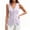 Purple, variant on Summer Scoop Neckline Women Solid Slim Fit Button Down Vest Waistcoat Tops
