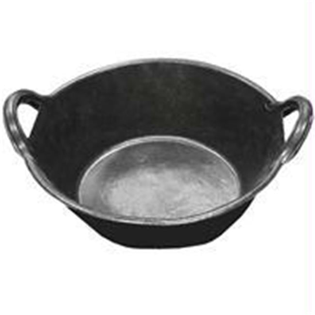 Miller Mfg Co Inc Rubber Pan With Handles Black 3 Gallon DF3D