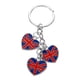 thumbnail image 1 of Britain Flag Heart Shaped Keychain Charm Souvenir Keychains Pendant Keyring Charm, 1 of 4