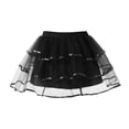 thumbnail image 4 of Ediodpoh Women's Tutu Skirt Solid Color Carnival Puffy Mesh Skirt for Stage Performance and Party Skirts for Women Black M, 4 of 5
