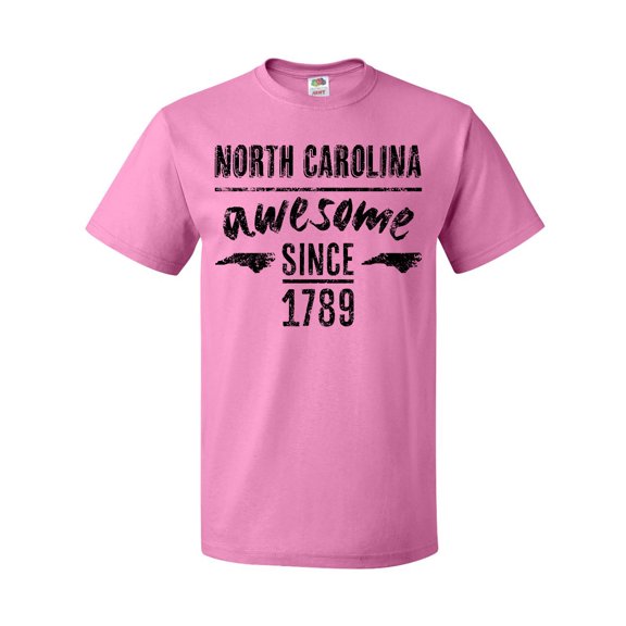 Inktastic North Carolina Awesome Since 1789 T-Shirt