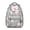 Grey-24, variant on Colorful Bloom and Blossom Backpack, Water-Resistant, Lightweight with Spacious Compartments and Adjustable Straps for Comfort