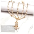 thumbnail image 3 of BEADCEST 1Pcs Head Chain Golden Round Forehead Jewelry For Women Party And Various Events, 3 of 7