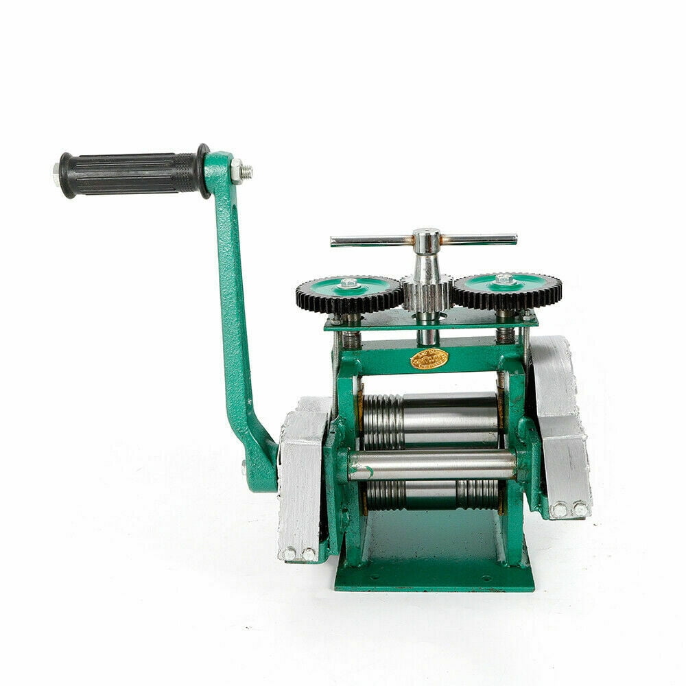 Jewelry Tool Rolling Mill Wire Flat Pattern Sheet Metal Jewelry Press Hot Sell 85mm 3 Manual Combination Rolling Mill Machine