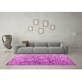 thumbnail image 3 of Ahgly Company Indoor Square Abstract Pink Modern Area Rugs, 8' Square, 3 of 4