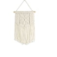 thumbnail image 2 of Macrame Wall Hanging Tapestry, Handwoven Cotton Rope Boho Fringe Wall Decor, 5 Assorted Patterns for Bedroom Living Room Wedding, 2 of 6