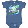 thumbnail image 3 of Inktastic Out of This World Daughter Cute Alien in Outer Space Girls Baby Bodysuit, 3 of 5