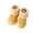 Yellow, variant on Infant Boys Girls Warm Sock Shoes Non Slip Close Toe Wide Width Floor Slippers Lightweigh First Walking Soft Rubber Sole Sneakers Yellow Size 6.5 Toddler