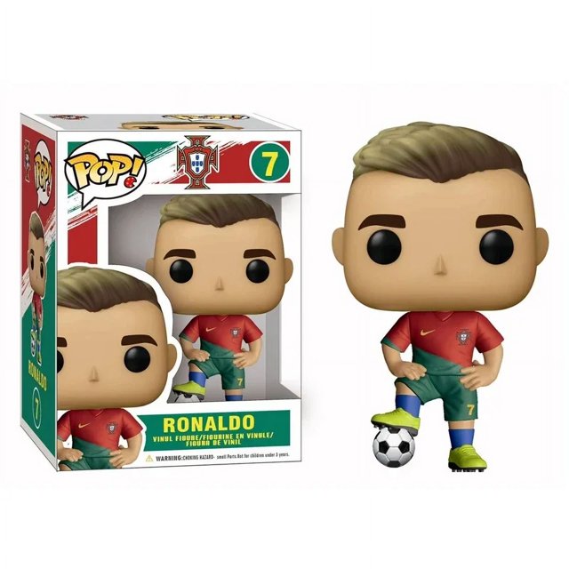 Figura de acción de decoración de estrellas de fútbol, modelo de colección, juguetes de cumpleaños, regalos, Tao Messi #10 MBAPPE #7 Cristiano Ronaldo #7