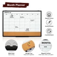 thumbnail image 4 of Comix Cork Dry Erase Calendar Board 24"x18" Magnetic Combination Whiteboard Combo for Wall with Markers, Eraser,Magnets,School Home Office, 4 of 8