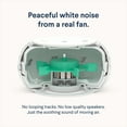 thumbnail image 6 of SNOOZ Pro - Smart White Noise Machine – Real Fan Inside, Non-Looping White Noise, Adjustable Tone & Volume – App-Based Remote Control, Sleep Timer, and Night Light - Cotton, 6 of 6
