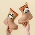 thumbnail image 7 of LIIPEE Boys Girls Rain Boots Kids Unisex Cartoon Outdoor Fashion Waterproof Shoes Wet Weather Cute Comfortable Soft Daily Non- Outsole Footwear,2.5-3 Years, 7 of 7