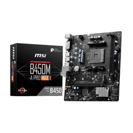 MSI AMD ATX Gaming Motherboard, B450 GAMING PLUS MAX, AM4, DDR4