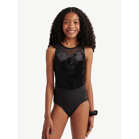 Justice Girls' Corset Seam Sweetheart Leotard, Sizes XS-XL
