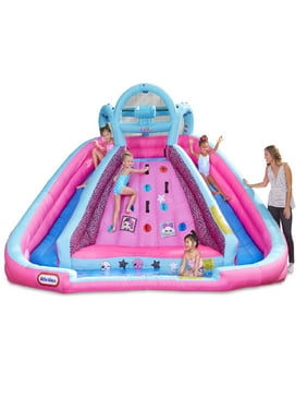 L.O.L. Surprise! Inflatable River Race Water Slide with Blower
