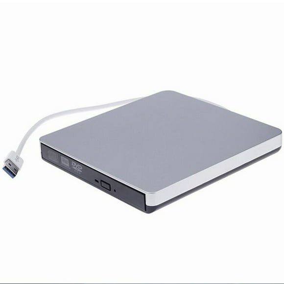 Electronicheart Externe USB 3.0 DVD Brûleur DVD VCD Lecteur CD Portable Écrivain Remplacement pour Ordinateur Portable PC