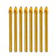 thumbnail image 3 of 10 Pcs Drill Bits 6mm Dia 71mm Length Tip For Glass Ceramic Tile Carbide Drilling Bit Head Tungsten Wood Cutter, 3 of 5